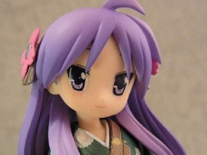 セガ ラッキーくじ 「らき☆すた」 A賞 柊かがみ　ハイグレード着物フィギ (中古品)