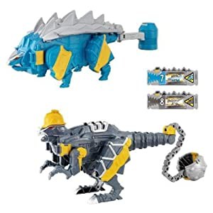 獣電戦隊キョウリュウジャー 獣電竜シリーズ03&04カンフーコンボセット(中古品)