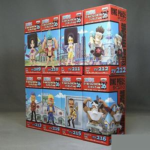 ワンピース ワールドコレクタブルフィギュアvol.26 全8種セット バンプレス(中古品)