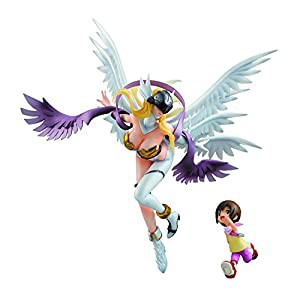 G.E.M.シリーズ デジモンアドベンチャー エンジェウーモン&八神ヒカリ 1/8 (中古品)