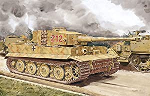 プラッツ 1/35 第二次世界大戦 ドイツ重戦車Pz.Kpfw.VI Ausf.E ティーガーI(中古品)