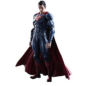 PLAY ARTS改 Batman v Superman: Dawn of Justice スーパーマン PVC製 塗装(中古品)