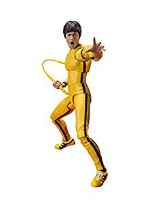 S.H.フィギュアーツ ブルース・リー(Yellow Track Suit) 約140mm PVC&ABS製(中古品)