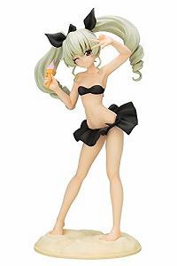 コトブキヤ ガールズ&パンツァー 劇場版 アンチョビ 水着ver. 1/7スケール (中古品)