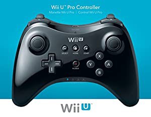 Wii U PRO コントローラー (kuro) (WUP-A-RSKA)(中古品)