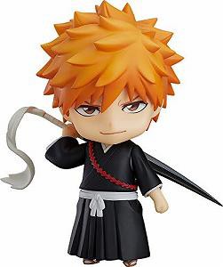 ねんどろいど BLEACH 黒崎一護 ノンスケール ABS&PVC製 塗装済み可動フィギ(中古品)