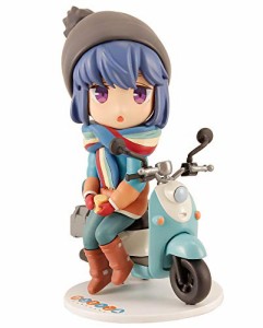 ゆるキャン△ ミニフィギュア 志摩リン 全高約70mm PVC製 塗装済み 完成品 (中古品)