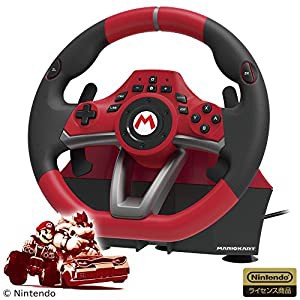 【任天堂ライセンス商品】マリオカートレーシングホイールDX for Nintendo (中古品)