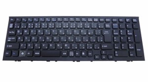 SONY: VPC-EE等用ノートパソコンキーボード V116646A (黒)(中古品)