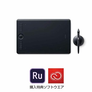 ワコム ペンタブレット ペンタブ Wacom Intuos Pro Mサイズ 2017年 ペン入 (中古品)