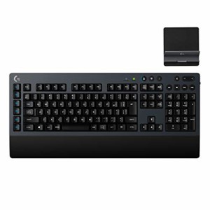 Logicool G ゲーミングキーボード ワイヤレス 無線 G613 ブラック メカニカ(中古品)