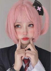 ピンク ボブ ウィッグの通販 Au Pay マーケット