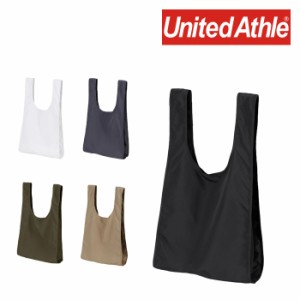 United Athle ユナイテッドアスレ リサイクルポリエステル リップストップ パッカブルバッグ エコバッグ 買い物バッグ 139001 1390-01◆