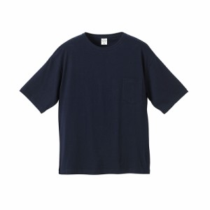 United Athle ユナイテッドアスレ 5.6オンス ビッグシルエット Tシャツ（ポケット付） メンズ 半袖 大きいサイズ 500801 5008-01◆取寄せ