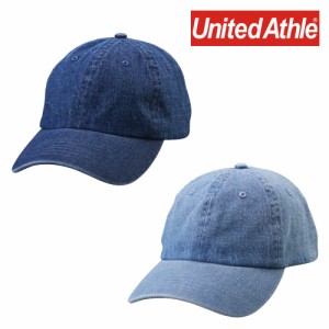 United Athle ユナイテッドアスレ デニム ウォッシュ ロー キャップ 帽子 967101 9671-01◆取寄せ