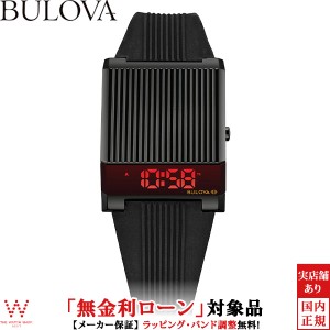 無金利ローン可 ブローバ 腕時計 メンズ BULOVA アーカイブシリーズ コンピュートロン 98C135 LED デジタル 時計