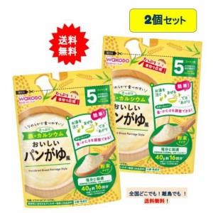 和光堂 たっぷり手作り応援 おいしいパンがゆ風 16回分 (40g) × 2個セット