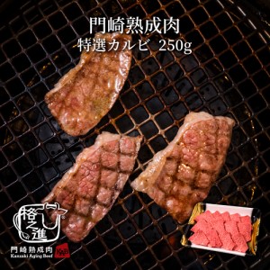 ＜六本木 格之進＞ 格之進 門崎熟成肉 焼肉 特選カルビ（250g） レビューを書いて送料無料 肉 バーベキュー ギフトセット 和牛 焼肉 ステ