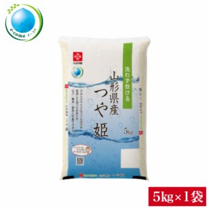 米 5kg こめ 無洗米 送料無料 お試し 令和年産 山形県産つや姫無洗米5kg×1袋 e-come(イーコメ)環境配慮型商品