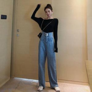 ハイ ウエスト デニム ワイド パンツの通販 Au Pay マーケット 2ページ目