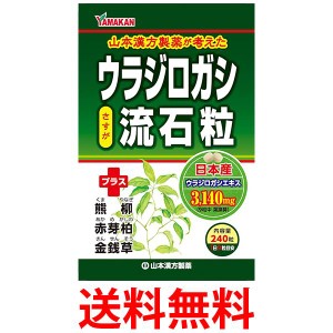 山本漢方製薬 ウラジロガシ 流石粒 240粒 送料無料