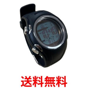 腕時計 電波ソーラー腕時計 ブラック 防水 ソーラー (管理S) 送料無料