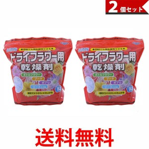 2個セット 豊田化工 シリカゲル ドライフラワー用 乾燥剤 1kg 送料無料