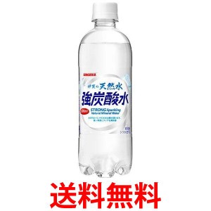 2ケースセット サンガリア 伊賀の天然水 強炭酸水 500ml×24本 炭酸水 送料無料