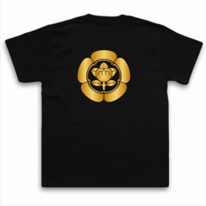 家紋TシャツのThe C'mon 【五瓜に橘】 戦国武将 メンズ 半袖|おもしろTシャツ tシャツ 面白いtシャツ プレゼント お笑いTシャツ ジョーク