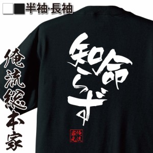 俺流 隼風Tシャツ【命知らず】名言 漢字 文字 メッセージtシャツおもしろ雑貨 お笑いTシャツ|おもしろtシャツ 文字tシャツ 面白いtシャツ