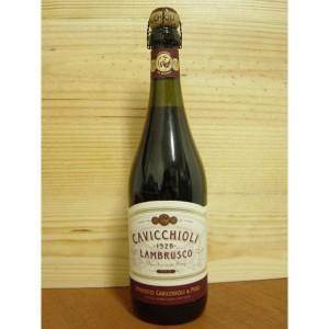 カビッキオーリ ランブルスコ ロッソ ドルチェCAVICCHIOLI Lambrusco Rosso Dolceイタリア国内で最も売れているランブルスコの生産者が造