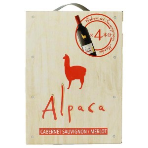【大容量3L】サンタ ヘレナ アルパカ カベルネ メルロー 2022年 赤ワイン 3,000ml バッグ イン ボックス(ボックスワイン)