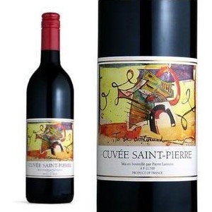 【666均】キュヴェ(キュベ)　サンピエール（赤）CUVEE SAINT-PIERRE　Mis en bouteille par PIERRE LAMOTTE各国のエアーラインに採用され