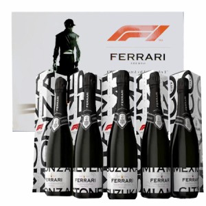 【専用豪華箱入】フェッラーリ F1 リミテッド エディション シティボトルスペシャルセット F1公式スパークリングワインに選出！ 750ml×5