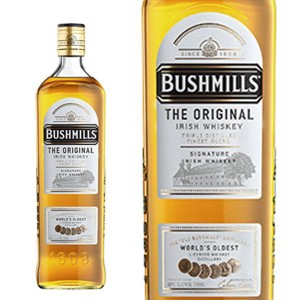 【正規品】ブッシュミルズ ザ オリジナル アイリッシュ ウイスキー 700ml 40％ ウィスキー ハードリカー