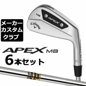 【メーカーカスタム】キャロウェイ APEX MB 2023 右用 アイアン 6本セット(#5-10) Dynamic Gold スチールシャフト 日本正規品 Callaway