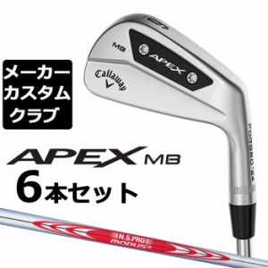 【メーカーカスタム】キャロウェイ APEX MB 2023 右用 アイアン 6本セット(#5-10) N.S.PRO MODUS3 TOUR 120 スチールシャフト 日本正規品