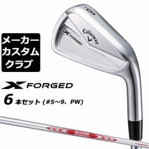 【メーカーカスタム】キャロウェイ X FORGED 2024 右用 アイアン 6本セット (＃5-PW) N.S.PRO MODUS3 TOUR 115 スチールシャフト 日本正