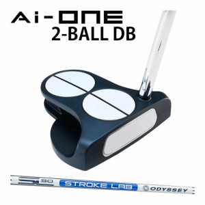 オデッセイ Ai-ONE パター 右用 STROKE LAB 90 スチールシャフト 2-BALL DB Ai-ONE Pistolグリップ エーアイワン ゴルフ 2024 ODYSSEY 日