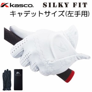 Kasco(キャスコ) SILKY FIT -シルキーフィット- メンズ ゴルフ グローブ GF-17252 (キャデットサイズ/左手用) =