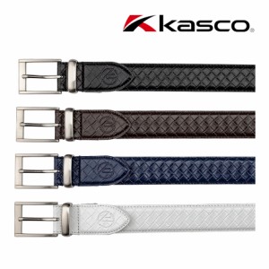 キャスコ 牛(床)革ベルト メンズ KBT-2345C 100cm対応 ゴルフ 2023年モデル Kasco