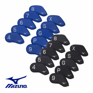 ミズノ アイアンカバー 10個セット 5LJH2302 ゴルフ MIZUNO 2023年モデル