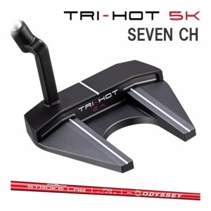 オデッセイ トライホット 5K セブン CH TRI-HOT 5K SEVEN CH パター 右用 STROKE LAB シャフト レッド 2023年モデル ODYSSEY