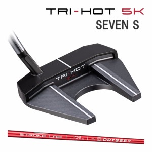 オデッセイ トライホット 5K セブン S TRI-HOT 5K SEVEN S パター 右用 STROKE LAB シャフト レッド 2023年モデル ODYSSEY