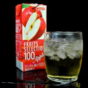 (紙パック ジュース) フルーツセレクション アップル100％ジュース200mlX12本セット（ソフトドリ