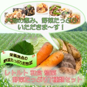レトルト 和食 惣菜　野菜たっぷり7種類 詰め合わせセット(お中元 お歳暮)