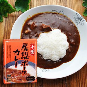 レトルトカレー 千葉房総ポークカレー 中辛（１人前 200ｇ）×４箱