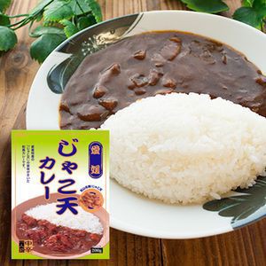 レトルトカレー 愛媛 じゃこ天カレー 中辛（１人前 200ｇ）×４箱