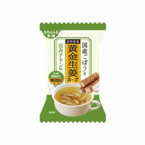 化学調味料無添加 フリーズドライ ごぼうと生姜のスープ 9gX10個 （高知県産 黄金生姜 使用）イ