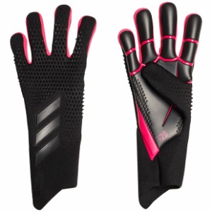 プレデターグローブ PRO ブラック×ショックピンク 【adidas|アディダス】サッカーゴールキーパーグローブiri28-fs0395
